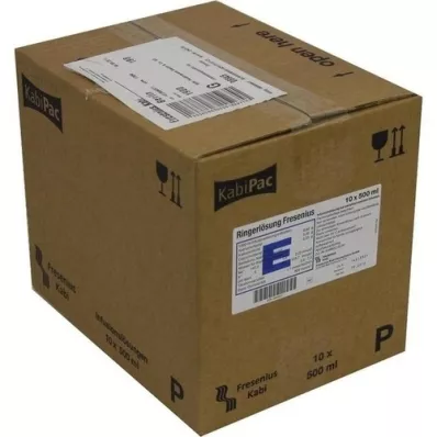 RINGER LÖSUNG Fresenius plastique, 10X500 ml RINGER LÖSUNG Fresenius plastique, 10X500 ml