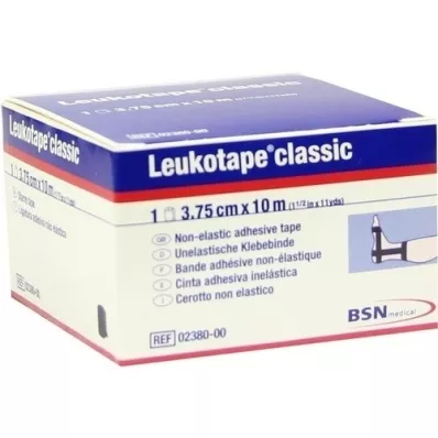 LEUKOTAPE Classique 3,75 cmx10 m noir, 1 pièce LEUKOTAPE Classique 3,75 cmx10 m noir, 1 pièce