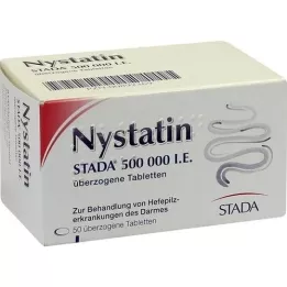 NYSTATIN STADA 500 000 UI de comprimé enduit, 50 pc