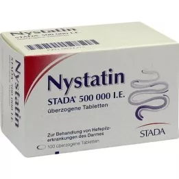 NYSTATIN STADA 500 000 UI de comprimé enduit, 100 pc