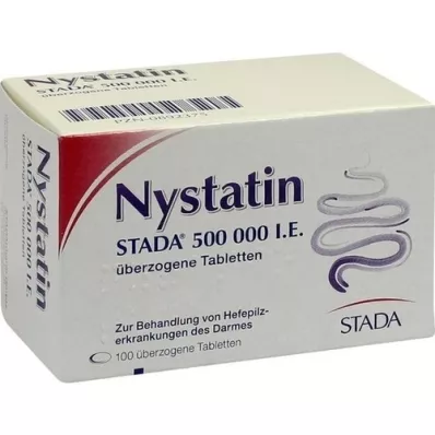 NYSTATIN STADA 500 000 UI de comprimé enduit, 100 pc