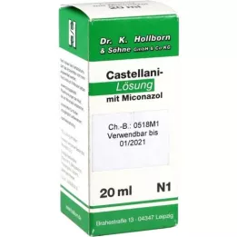 CASTELLANI m. Solution de miconazole, 20 ml
