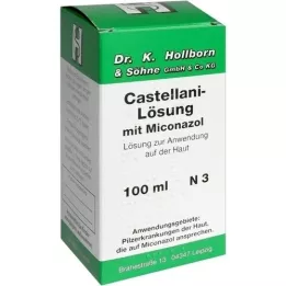 CASTELLANI m. Solution de miconazole, 100 ml