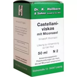 CASTELLANI visqueux avec une solution de miconazole, 50 ml