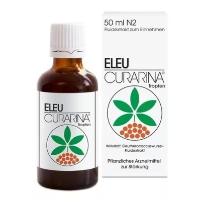 ELEU Curarina gouttes 1 ml dextrait fluide de racine de taïga, 50 ml