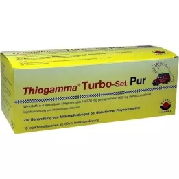 THIOGAMMA Flacons dinjection Turbo Set Pur, 10X50 ml