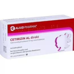 CETIRIZIN AL pastilles directes, 49 pc