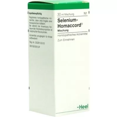 SELENIUM HOMACCORD Gouttes, 30 ml SELENIUM HOMACCORD Gouttes, 30 ml
