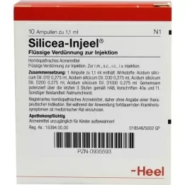 SILICEA INJEEL Ampoules, 10 pc