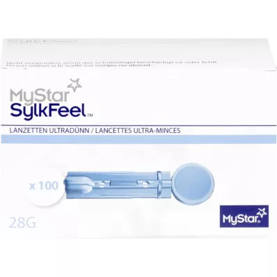 MYSTAR Lancettes SylkFeel 28 G, 100 pc