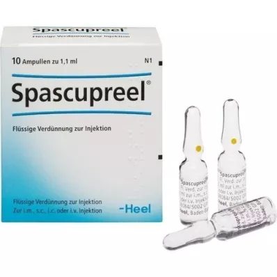 SPASCUPREEL Ampoules, 10 pc
