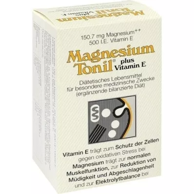 MAGNESIUM TONIL plus capsules de vitamine E, 100 pièces
