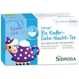 SIDROGA Thé bio pour le coucher des enfants en sachets filtre, 20X1,5 g