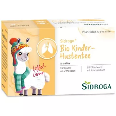 SIDROGA Thé contre la toux bio pour enfants en sachets filtrants, 20X1,5 g SIDROGA Thé contre la toux bio pour enfants en sachets filtrants, 20X1,5 g