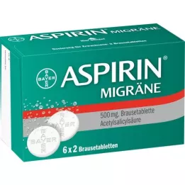 ASPIRIN MIGRÄNE Comprimés effervescents, 12 pc