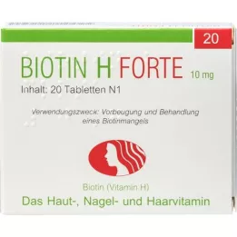 BIOTIN Comprimés H Forte, 20 pc