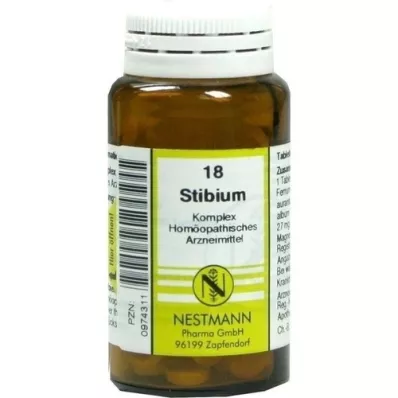 STIBIUM KOMPLEX Comprimés n ° 18, 120 pc STIBIUM KOMPLEX Comprimés n ° 18, 120 pc