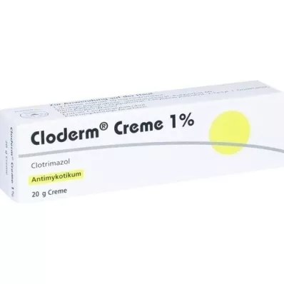 CLODERM Crème 1%, 20 g CLODERM Crème 1%, 20 g