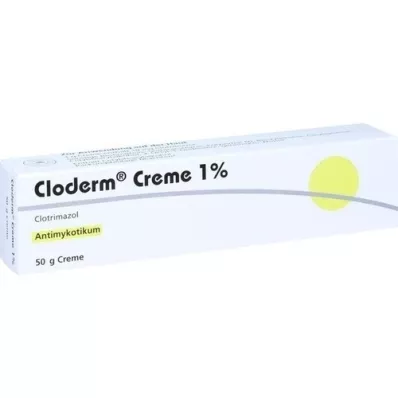CLODERM Crème 1%, 50 g CLODERM Crème 1%, 50 g