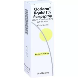 CLODERM Liquide 1% en spray à pompe, 30 ml