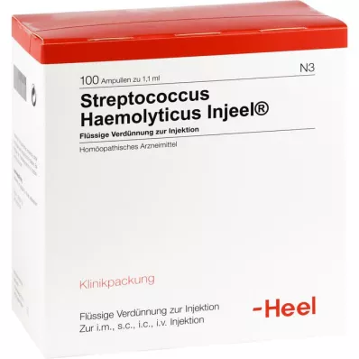 STREPTOCOCCUS HAEMOLYTICUS Ampoules Injeel, 100 pc