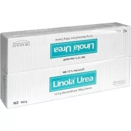 LINOLA UREA Crème, 2X100 g