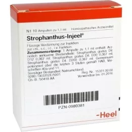 STROPHANTHUS INJEEL Ampoules, 10 pc