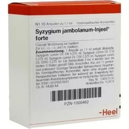 SYZYGIUM JAMBOLANUM INJEEL ampoules fortes, 10 pc