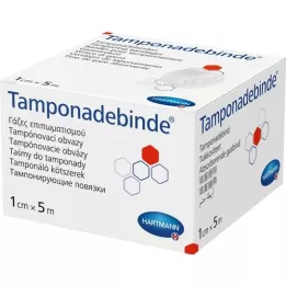 TAMPONADEBINDE 1 cmx5 m stérile Hartmann, 1 pc