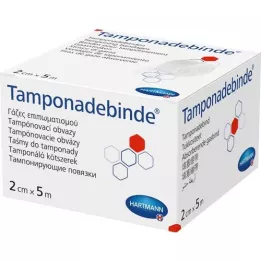 TAMPONADEBINDE 2 cmx5 m stérile Hartmann, 1 pc