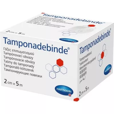 TAMPONADEBINDE 2 cmx5 m stérile Hartmann, 1 pc TAMPONADEBINDE 2 cmx5 m stérile Hartmann, 1 pc