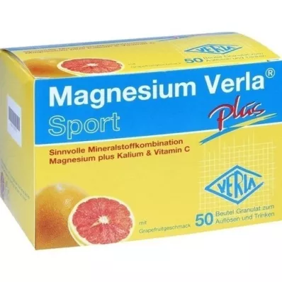 MAGNESIUM VERLA plus granulés, 50 pc