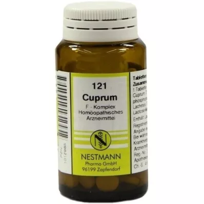 CUPRUM F complexe 121 comprimés, 120 pc CUPRUM F complexe 121 comprimés, 120 pc