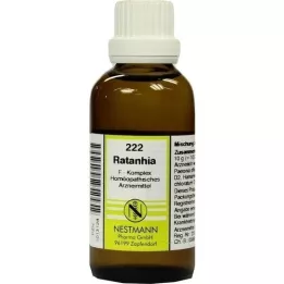 RATANHIA Complexe F n°222 Dilution, 50 ml