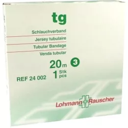 TG Bandage tubulaire taille 3 20 m blanc, 1 pièce