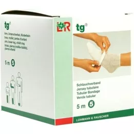 TG Bandage tubulaire taille 5 5 m blanc, 1 pièce
