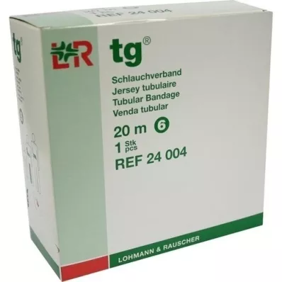 TG Bandage tubulaire taille 6 20 m blanc, 1 pièce