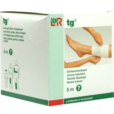 TG Bandage tubulaire taille 7 5 m blanc, 1 pièce