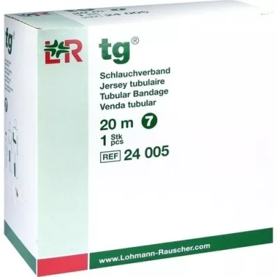 TG Bandage tubulaire taille 7 20 m blanc, 1 pièce