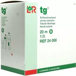 TG Bandage tubulaire taille 9 20 m blanc, 1 pièce