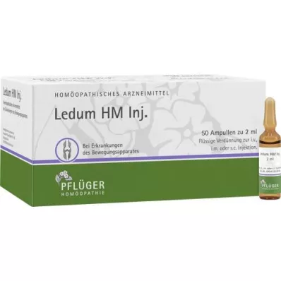 LEDUM HM Injecter des ampoules, 50 pcs LEDUM HM Injecter des ampoules, 50 pcs