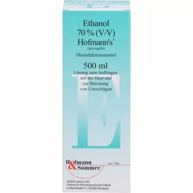 ETHANOL 70 % V/V Hofmanns, 500 ml
