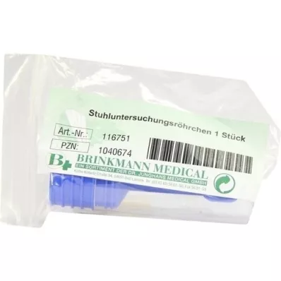 STUHLUNTERSUCHUNGSRÖHRCHEN Plastique, 1 pièce