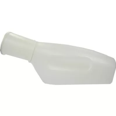 URINFLASCHE Mann plastique 1 l forme ronde laiteuse, 1 pc URINFLASCHE Mann plastique 1 l forme ronde laiteuse, 1 pc