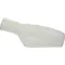 URINFLASCHE Mann plastique 1 l forme ronde laiteuse, 1 pc