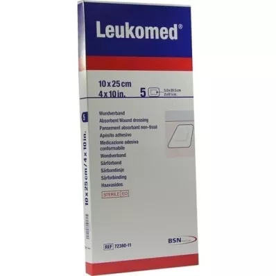 LEUKOMED pansements stériles 10x25 cm, 5 pc