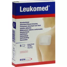 LEUKOMED pansements stériles 5x7,2 cm, 5 pc