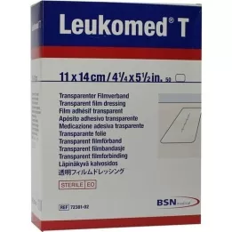 LEUKOMED pansements transp.stériles 11x14 cm, 50 pc
