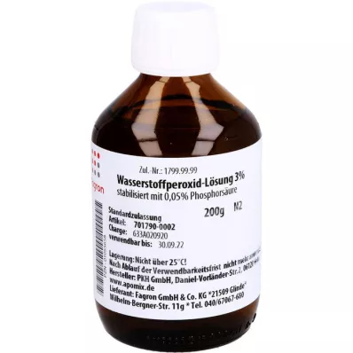 WASSERSTOFFPEROXID Solution 3 %, 200 g