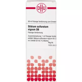 STIBIUM SULFURATUM NIGRUM Dilution D8, 50 ml